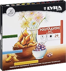 Lyra Polycrayons Soft 24'lü Toz Pastel Boya