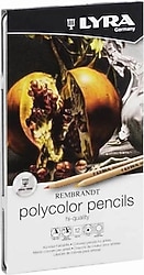 Lyra Rembrandt Polycolor Metal Kutu 12'li Kuru Boya Seti