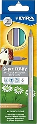 Lyra Super Ferby Metalik 6'lı Kuru Boya Seti