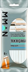M Man Tek Bıçaklı 6'lı Tıraş Bıçağı