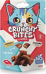 M-Pets Crunchy Bites Biftekli 60 gr Kedi Ödül Maması