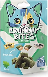 M-Pets Crunchy Bites Catnipli 60 gr Kedi Ödül Maması