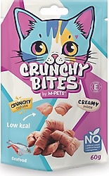 M-Pets Crunchy Bites Deniz Mahsüllü 60 gr Kedi Ödül Maması