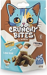 M-Pets Crunchy Bites Ördekli 60 gr Kedi Ödül Maması