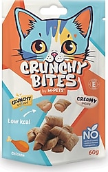 M-Pets Crunchy Bites Tavuklu 60 gr Kedi Ödül Maması