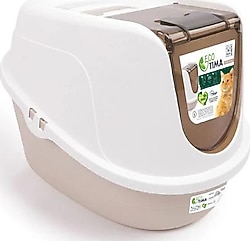 M-Pets Eco Tima Large Desert Sand Kapalı Kedi Tuvaleti