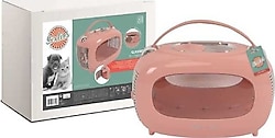 M-Pets Sixties Classic Pembe Kedi ve Köpek Taşıma Çantası