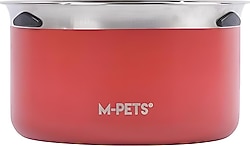 M-Pets Splash Control 3.7 lt Metal Kırmızı Su Kabı