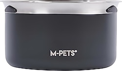 M-Pets Splash Control 3.7 lt Metal Siyah Su Kabı