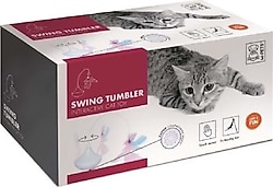 M-Pets Swing Beyaz İnteraktif Kedi Oyuncağı