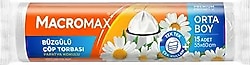 Macromax Papatya Kokulu Büzgülü Orta Boy Çöp Poşeti 15'li