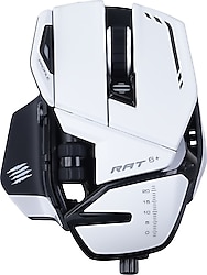 Mad Catz RAT 6 Plus Beyaz Kablolu Optik Oyuncu Mouse