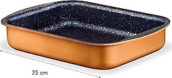 Madame Coco Chef Granite Look 25 cm Fırın Tepsisi