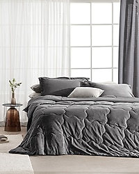 Madame Coco Kaira Antrasit King Size Comforter Set