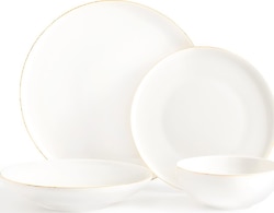 Madame Coco Mirage Gold Fileli 27 Parça 6 Kişilik Yemek Takımı