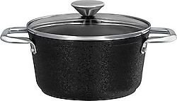 Madame Coco Noir 18 cm Titanyum Derin Tencere