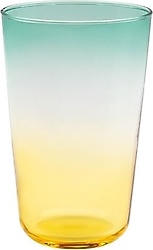 Madame Coco Renard Turuncu-Yeşil 395 ml 4'lü Meşrubat Bardağı