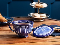 Madame Coco Reve Kapaklı Çay Fincanı
