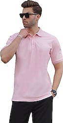 Madmext 7029 Kısa Kollu Polo Yaka Erkek Tişört