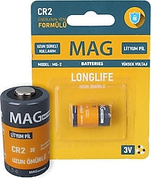 Mag MG-2 CR2 3 V Lityum Pil