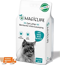 Magiclife Colourful İnce Taneli 20 lt Bentonit Kedi Kumu