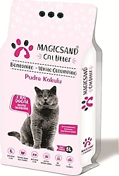 Magicsand Bebe Pudra Kokulu İnce Taneli 5 lt Bentonit Kedi Kumu
