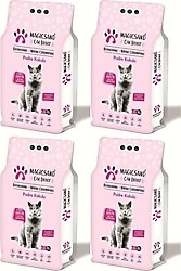 Magicsand Kalın Taneli Bebek Pudralı 10 lt 4 Adet Kedi Kumu