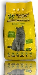 Magicsand Cat Litter Limon Kokulu 5 lt Bentonit Kedi Kumu
