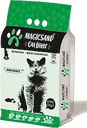 Magicsand Kokusuz 10 lt İnce Taneli Bentonit Kedi Kumu
