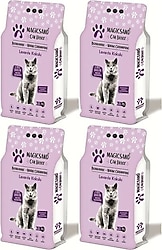 Magicsand Lavanta Kokulu 10 lt 4'lü İnce Taneli Bentonit Kedi Kumu