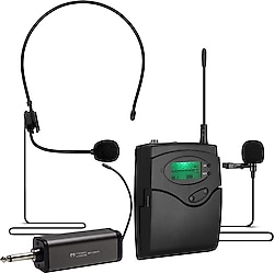 Magicvoice MV-1303Y Kablosuz 1 Headset + 1 Yaka Mikrofonu