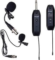 Magicvoice MV-19589 Uhf 2'li Yaka Tipi Enstrüman Mikrofonu