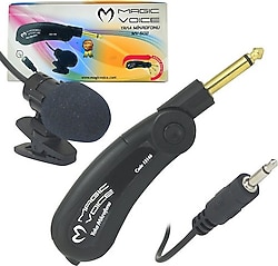 Magicvoice MV-502 Gold Kablolu Yaka Mikrofonu