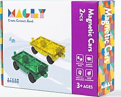 Magly Cars 2 Parça Manyetik Yapı Blokları