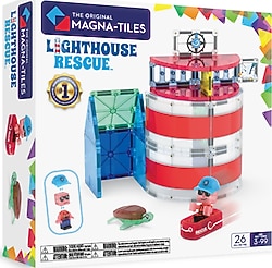 Magna-Tiles Lighthouse Rescue 25 Parça Manyetik Blok