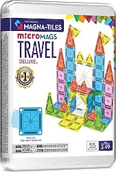 Magna-Tiles microMAGS 55 Parça Seyahat Seti