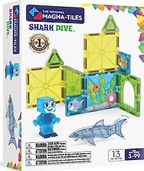 Magna-Tiles Shark Dive 13 Parça Manyetik Blok