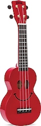 Mahalo U-SMILE Kırmızı Soprano Ukulele