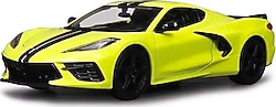 Maisto 1:24 2020 Chevrolet Corvette Stingray Coupe Z51 Model Araba