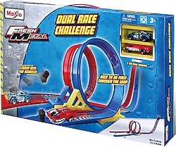 Maisto Fresh Metal Dual Race Challenge Yarış Oyun Seti