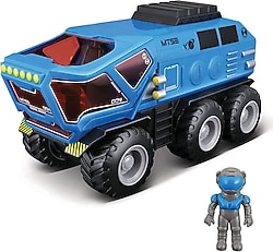 Maisto Space Explorers 6x6 Rover Sürtmeli Mavi Uzay Aracı ve Figür