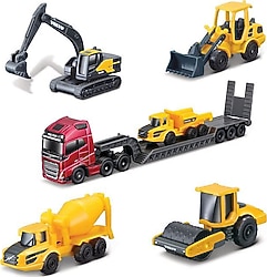 Maisto Volvo Mini Work Machines Seti