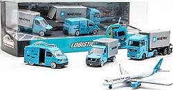 Majorette MAERSK Araçları 4'lü Set 212057290