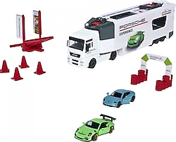 Majorette MAN TGX Kamyon Porsche Deneyimi + 2 Araba 212053304