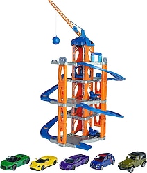 Majorette Motor Lift Center + 5 Araba 212059987