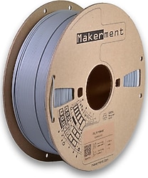 Makerment PLA Maker 1.75 mm 1 kg Gümüş Gri Filament