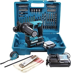 Makita HR140DWAE2 Çift Akülü 2 Ah Kırıcı-Delici