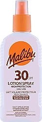 Malibu 200 ml 30 Faktör Sprey Güneş Losyonu