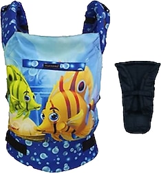Mamadusbaby Sevimli Balık Ergonomik Yenidoğan Kanguru Seti