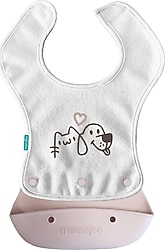 Mamajoo 2 in 1 Katlanır Powder Pink Mama Önlüğü